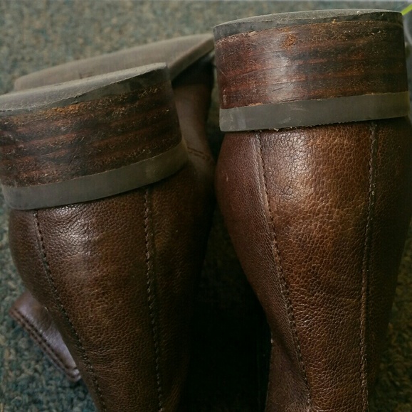 Nine West Size 6M Leather Chelsea Ankle Boots - Picture 5 of 7